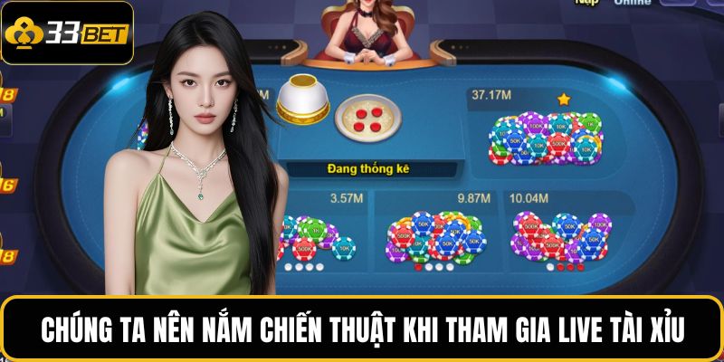 Live Tài Xỉu – Trò Chơi Cá Cược Trực Tuyến Thú Vị 3 Chúng ta nên nắm được chiến thuật khi tham gia live tài xỉu