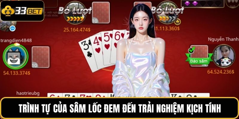 Sâm Lốc Đỉnh Cao 33BET – Hành Trình Khuấy Động Mọi Giác Quan 3 Trình tự của Sâm Lốc đem đến trải nghiệm kịch tính