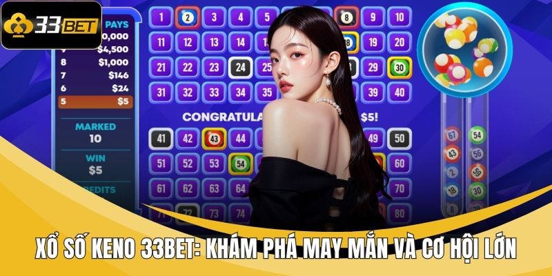 Xổ Số Keno 33BET